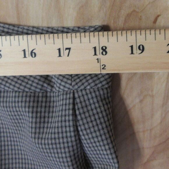 JH COLLECTIBLES Shades of Nature Dress Capris Sz 14 Brown Plaid Crop Skimmer NWT - Picture 15 of 16